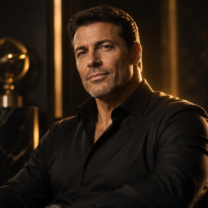 Retrato de Tony Robbins